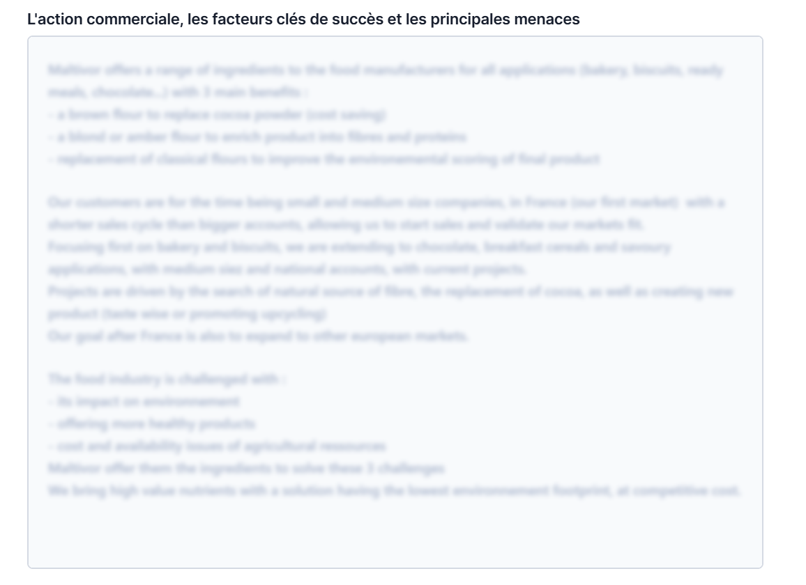 L'action commerciale L'action commerciale